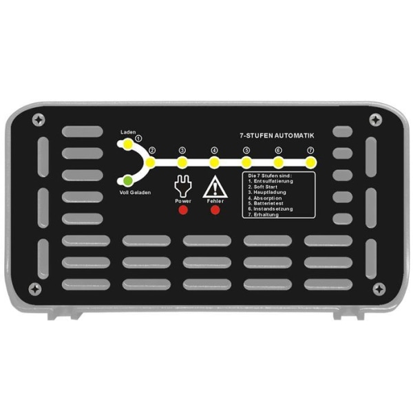 Loadchamp LC 20.0 Vollautomatisches Ladegerat batteriladdare (20000mA/20A) svart