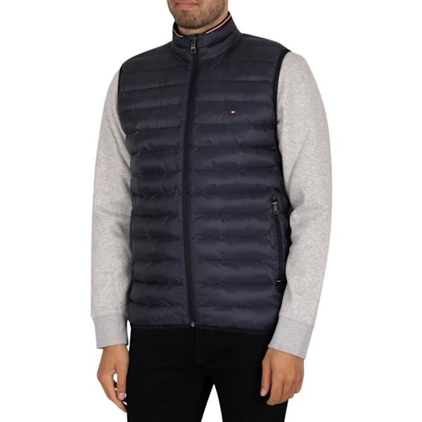 Gilet - Tommy Hilfiger - Core Packable Circular - Blå - Återvunnen polyester - Vattentålig Blå M