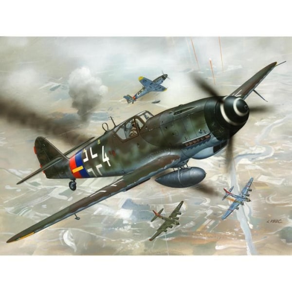 REVELL Model-Set Messerschmitt Bf-109 - Modell