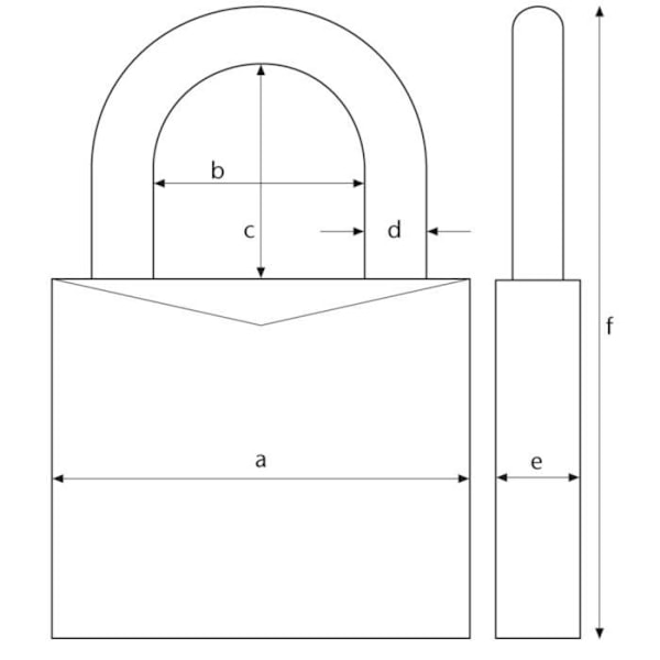 Kombinationshänglås 145/30 ABUS FRANCE SAS 145/30 TITANIUM