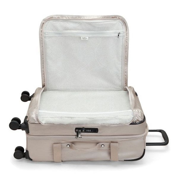 Resväska - Kipling - KI788348I - 71L - Vattentät - 4 360° hjul rosa guld, beige