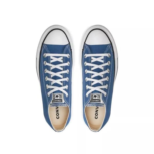 Basket Converse PLATFORME CANVAS HI Blått och vitt 40