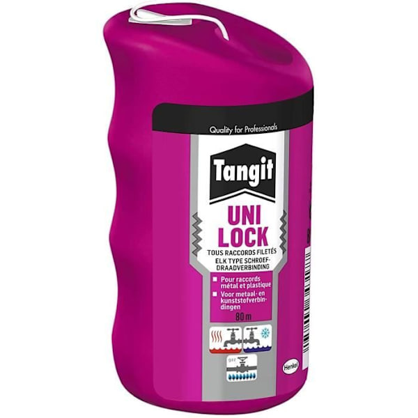 Uni-Lock tätningstråd 80m spole - TANGIT - 2055925 Vit