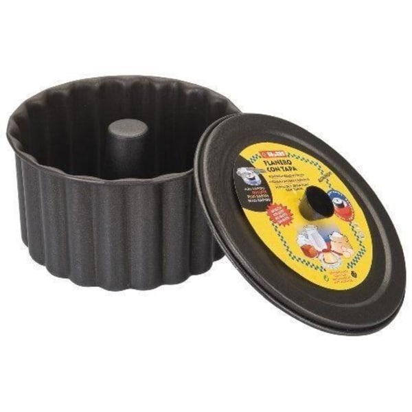 Puddingform - Ibili - 825020 - Aluminium - 20 cm - Mockafärg - Non-stick Mocka