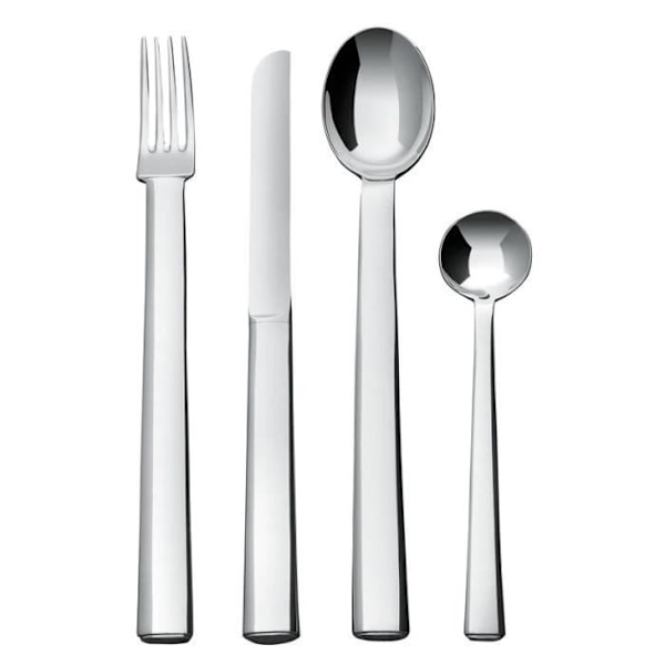 Bestickset - Alessi - JH01S24 - 24 delar - 18/10 rostfritt stål - Tål diskmaskin