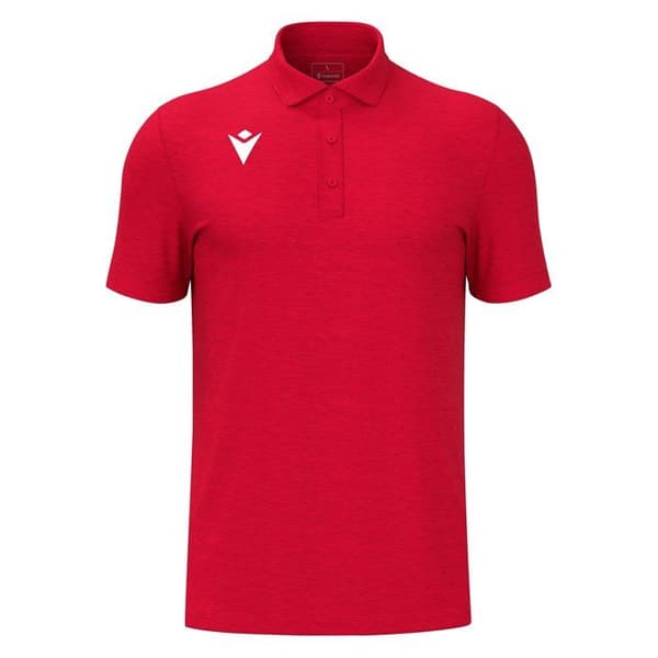 Polo Macron Jazz Röd XL