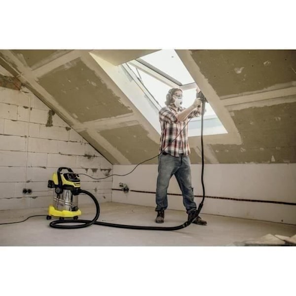 KARCHER WD 6 P S V-30/6/22/T våt- och torrdammsugare - 30 L tank i rostfritt stål - 1300W