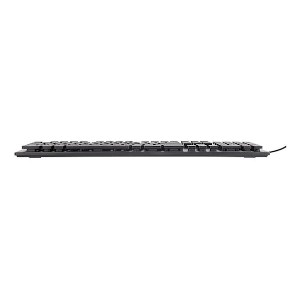 Unykach - 50541 - KB 901 USB QWERTY-tangentbord Svart - Tangentbord (Standard, USB, Membrantangentbord, QWERTY, Svart)