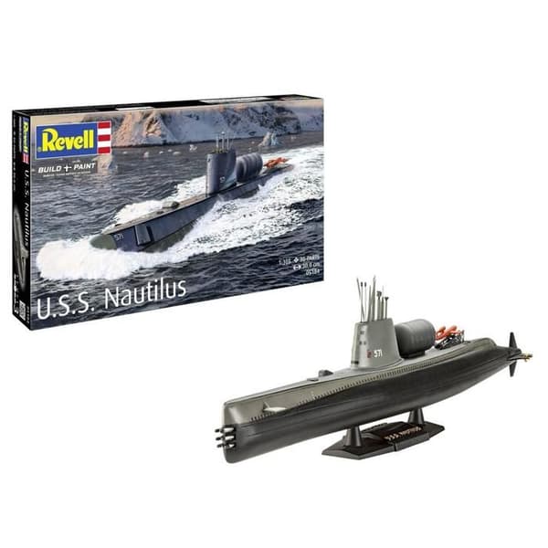 U-båtmodell: U.S.S. Nautilus