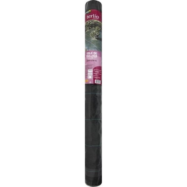 VILMORIN Vävt halmskydd pp - 20 m - Standard - Grön - 1,05 m x 20 m Grön