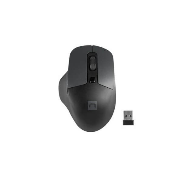 Natec BlackBird 2 1600dpi trådlös optisk mus Svart