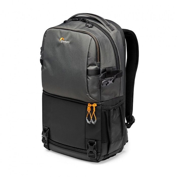 Ryggsäck - Lowepro - Fastpack BP 250 AW III - Grå - Fack för 3 linser - Regnskydd ingår