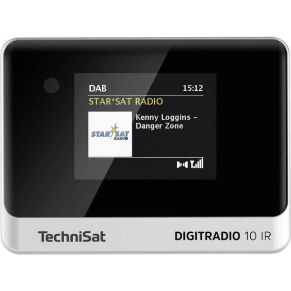 Internetbordsradio TechniSat DIGITRADIO 10 IR Bluetooth, DAB+, Internetradio, FM, WiFi med fjärrkontroll, Spotify