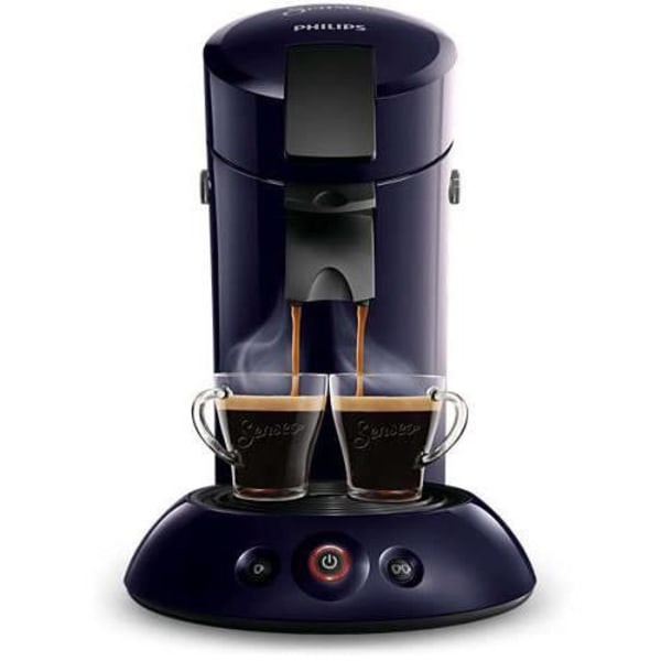 PHILIPS Senseo II HD7806/71 kaffemaskin för kapsel - Midnattsblå