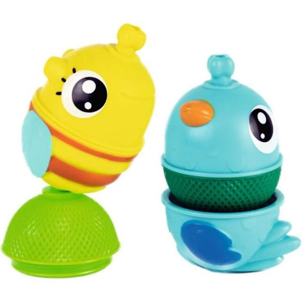 Lalaboom Animals Sensory Ball Block Set 6 st. Flerfärgad