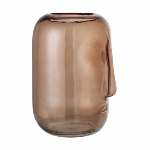 Vas - soliflore Bloomingville - 82047485 - Vas, brun, glas