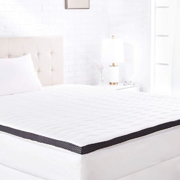 Basics Stödmadrass i komfortabel viskoelastisk skum, 7 cm - 160 x 200 cm - HK07160200M