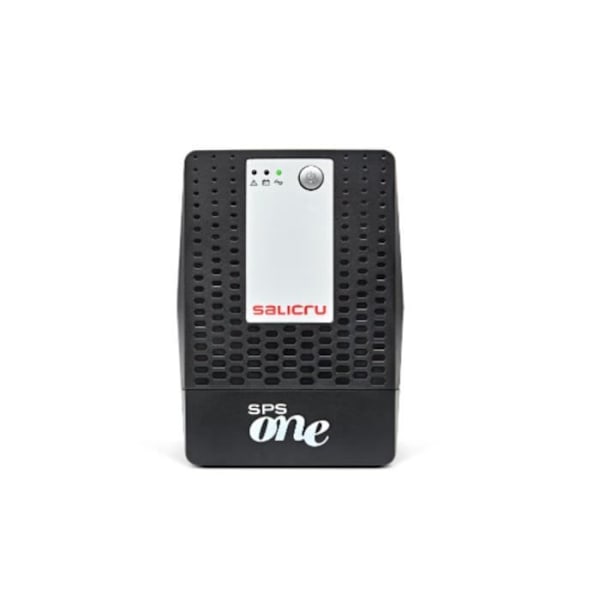 Ondulator - SALICRU - SPS 1500 ONE BL - 1500VA - 900W - 4 uttag AC - 3 års garanti Svart