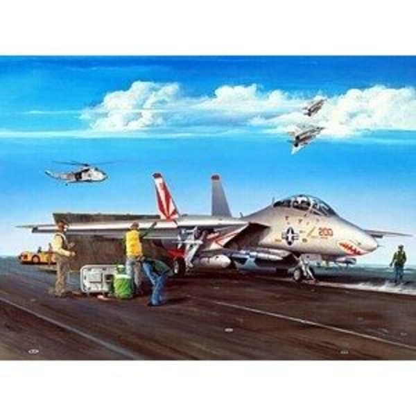 Modellsats - TRUMPETER - 3201 1/32 F-14A TOMCAT FIGHTER - Barn - Pojke - 15 år gammal