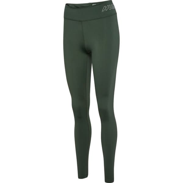 Damleggings Hummel grön M