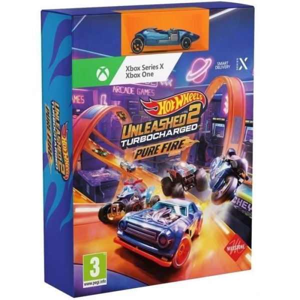 Hot Wheels Unleashed 2 Turbocharged - Xbox Series X och Xbox One-spel - Pure Fire Edition