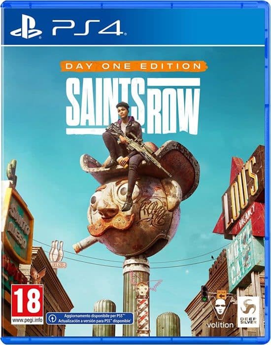 Spel PS4 - Saints Row - D1 Edition - Spelbart på Svenska - Action - Blu-Ray