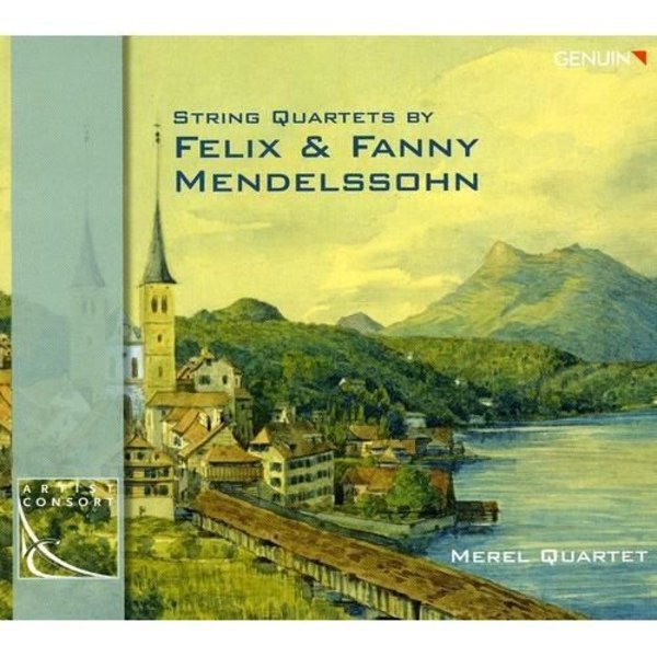 Merel Quartet - Stråkkvartetter av Felix & Fanny Mendelssohn [COMPACT DISCS]