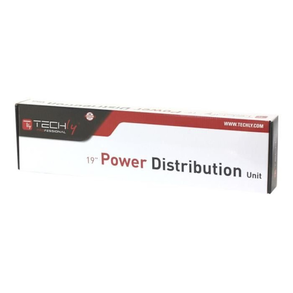 Techly I-CASE STRIP-12C Nätfördelningsenhet (rackmonterbar) AC 220-250 V 3500 Watt ingång: IEC 60320 C20-anslutningarâ € ¦