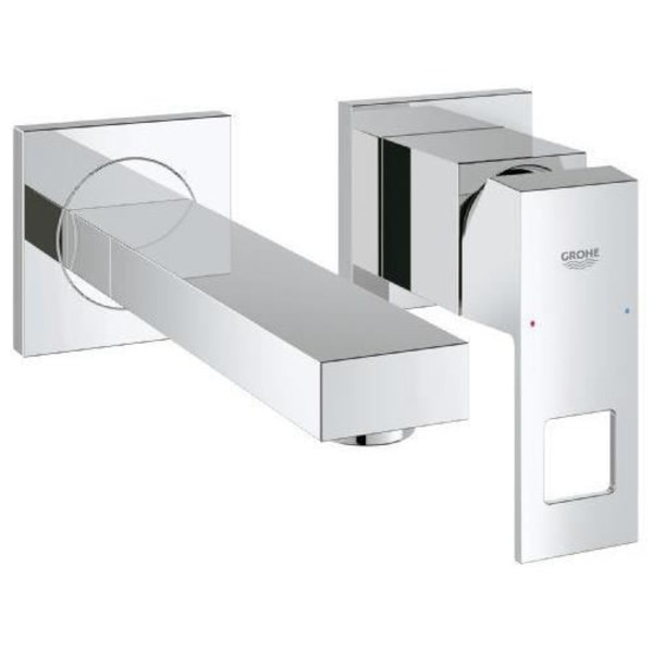 GROHE Eurocube väggmonterad tvättställsblandare - 19895000 - Bright krom - Utsprång 171mm - Centrumavstånd 110mm