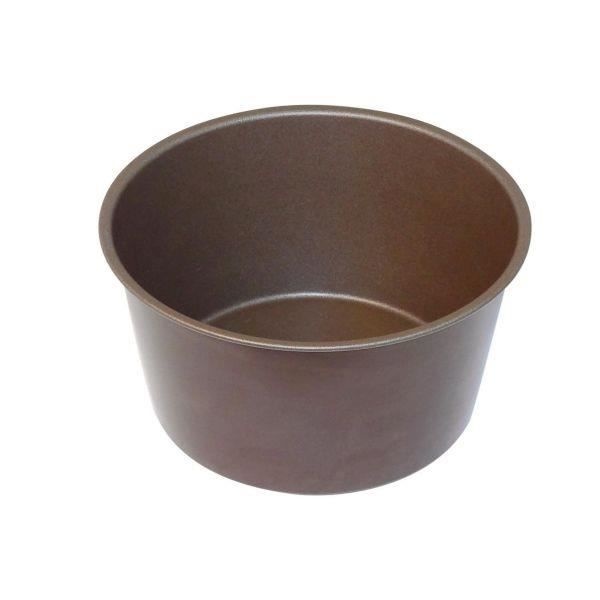 Souffléform - Gobel - 18 cm - Non-stick - Stål - Brun kastanj