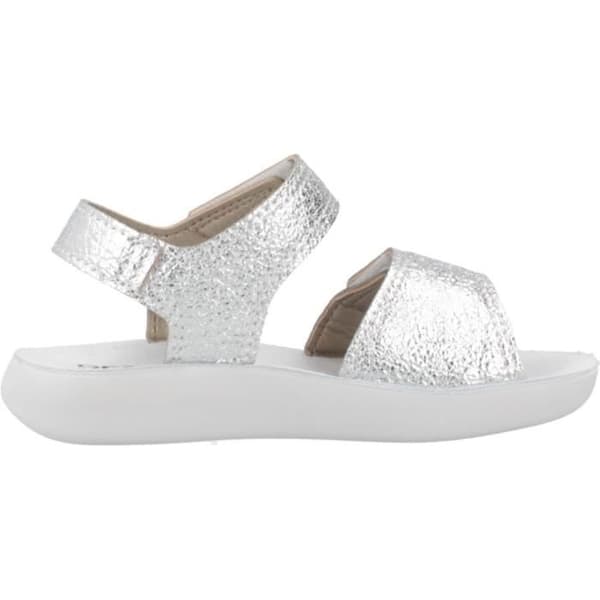 Sandaler - GEOX - B SANDAL LIGHTFLOPPY - Silver - Low - Wedge Pengar 25