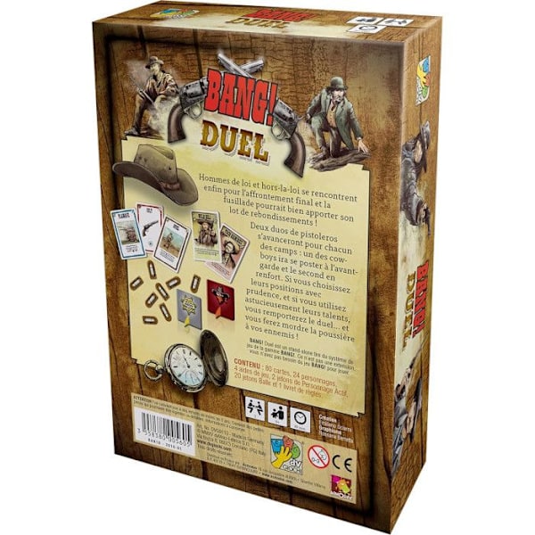 Bang - The Duel - Brädspel Flerfärgad