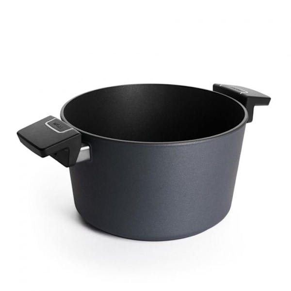Faitout i gjutjärn Diamond Lite 24 cm - Woll Grå