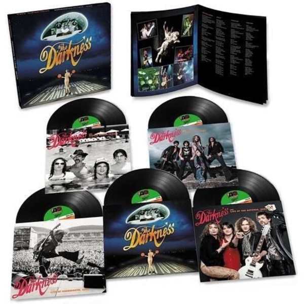 The Darkness - Permission To Land... Again (20-årsjubileumsutgåva) [VINYL LP] Överdimensionerat föremål Splitt, Jubileumsutgåva, Boxset