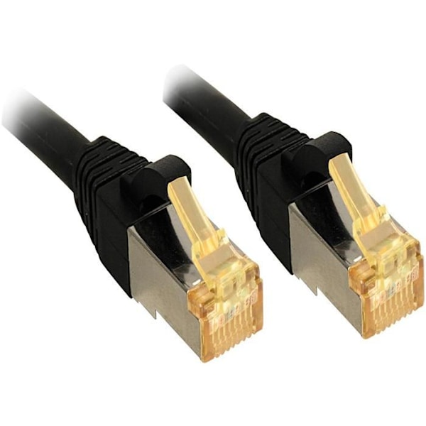 LINDY CAT 7 nätverkskabel - 20m - Koppar - 6000MHz - Svart - SFTP PiMF