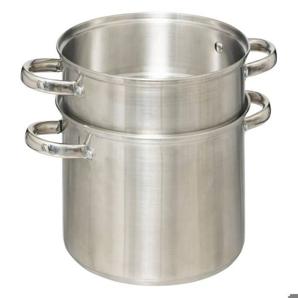Couscoussier i rostfritt stål D22cm 8L - 5five Pengar