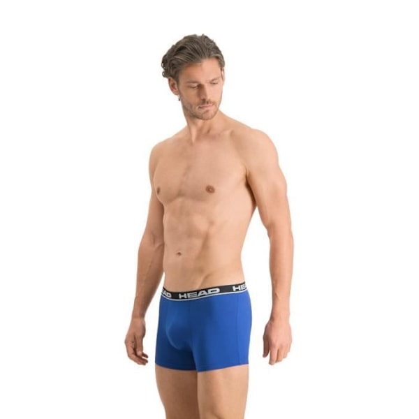 HEAD Basic boxershorts - Herr - Blå - Paket om 2 Blå S