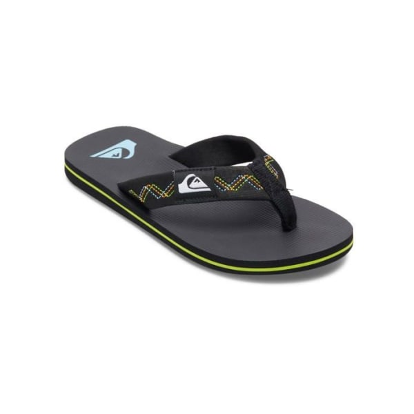 Flip Flop Quiksilver - AQBL100487 - Molokai Stitchy Sandal för pojkar Svart/grön 39