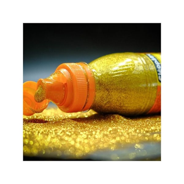 Gel Pailleté - Cléopâtre - 250 ml - Guld - Gul - Flaska 24 x 13 x 16 cm Guld