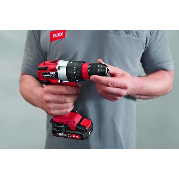 18V PD 2G 18.0-EC C FLEX skruvmejselborr - utan batteri eller laddare - 491233