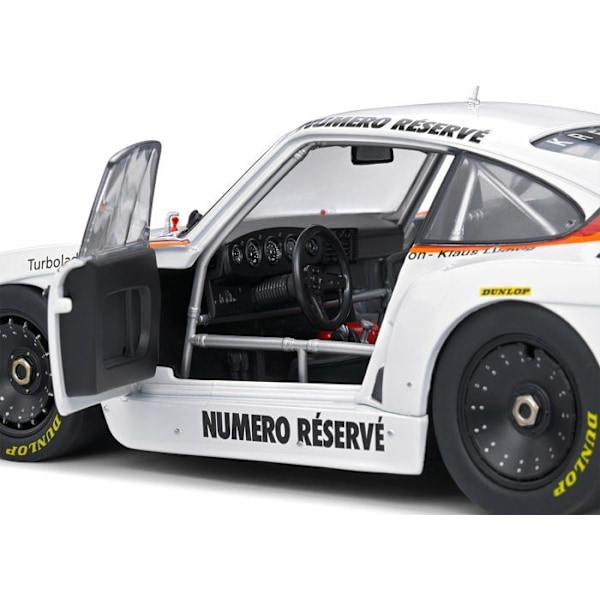 Samlarbil - SOLIDO - Porsche 935 K3 - Le Mans 1979 - Vit - 1/18 Vit