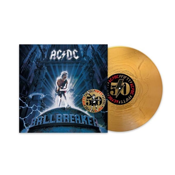 Internationell sort vinyl Columbia Ballbreaker Limited Edition Gold Vinyl