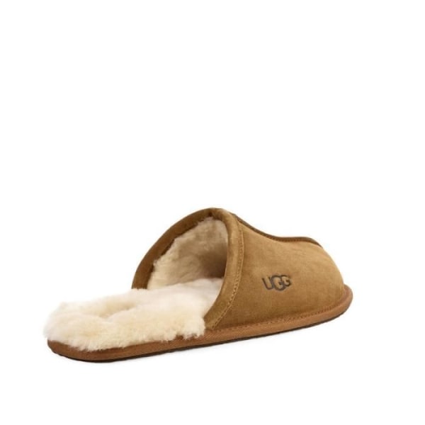 UGG SCUFF Chesnut tofflor - Blandat läder och fårskinn Kastanj 46