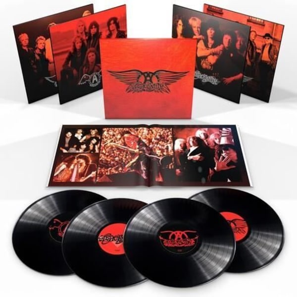 Aerosmith - Aerosmith - Greatest Hits Deluxe 4LP [VINYL LP] Oversize föremål utspillt, förpackad set