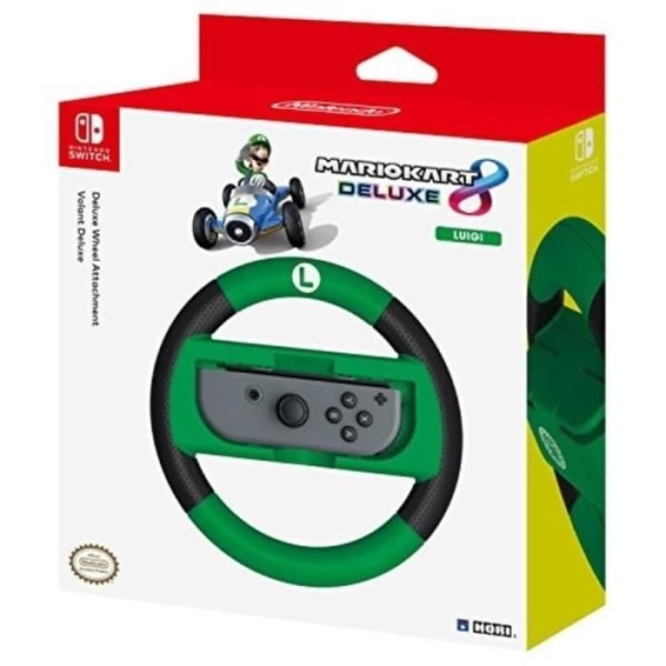 Mario 8 Hori Green Deluxe ratt för switch