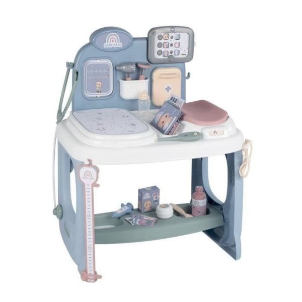 Toy - Smoby - Baby Care - Care Center - Mixed - 3 år - Vit