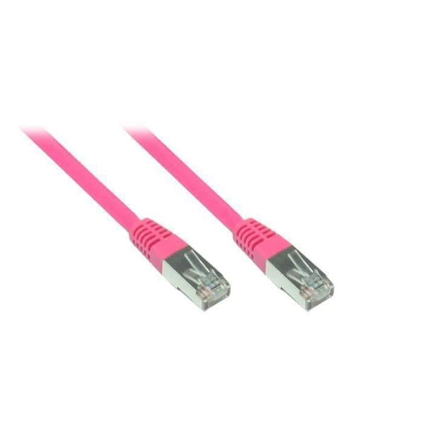 Alcasa 10m Cat5e, 10m, Cat5e, SF-UTP (S-FTP), RJ-45, RJ-45, Magenta