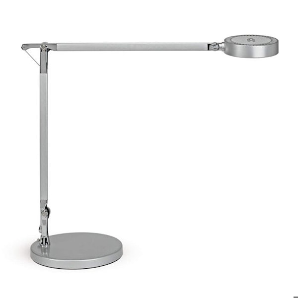 Maul Grace LED-lampa - 1400 Lux LED-bordslampa ( Kategori: Skrivbordslampa ) Silver