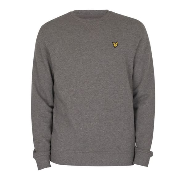 Sweatshirt med logga - Lyle & Scott Grå S