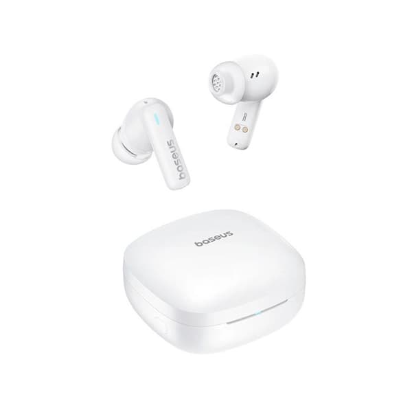 Trådlösa hörlurar - Baseus - Bowie E19 - Bluetooth 5.3 - True Wireless - IPX5 Vit